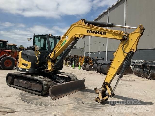 Yanmar SV100 Paletli ekskavatörler