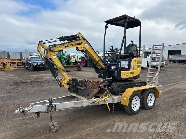 Yanmar ViO17-1 Mini ekskavatörler, 7 tona dek
