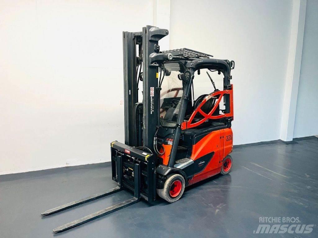 Linde E20PH-02 Elektrikli forkliftler