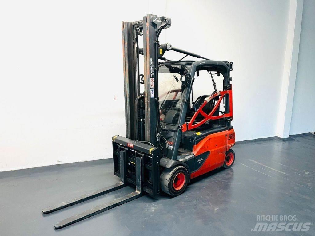 Linde E20PL-02 Elektrikli forkliftler