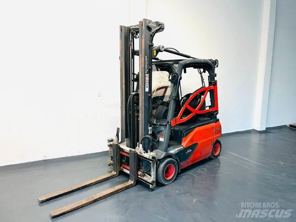 Linde E20PL-02 Elektrikli forkliftler