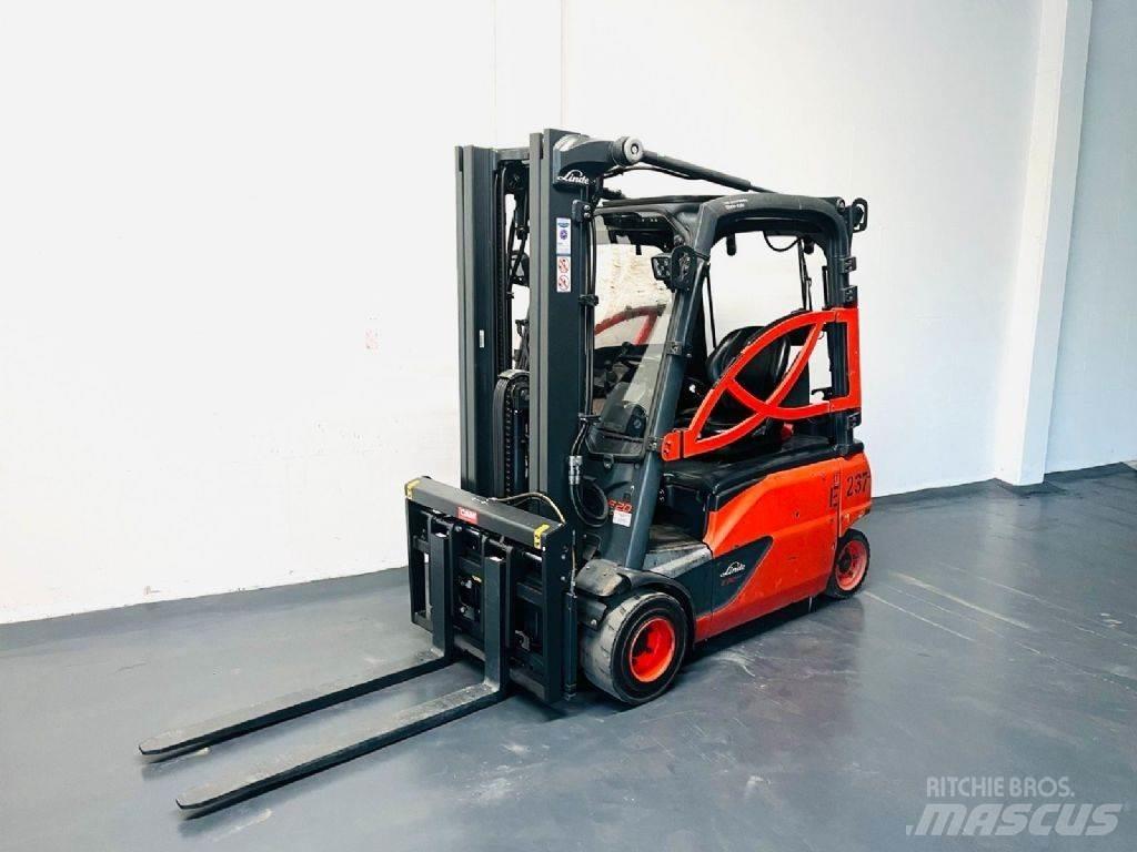 Linde E20PL-02 Elektrikli forkliftler
