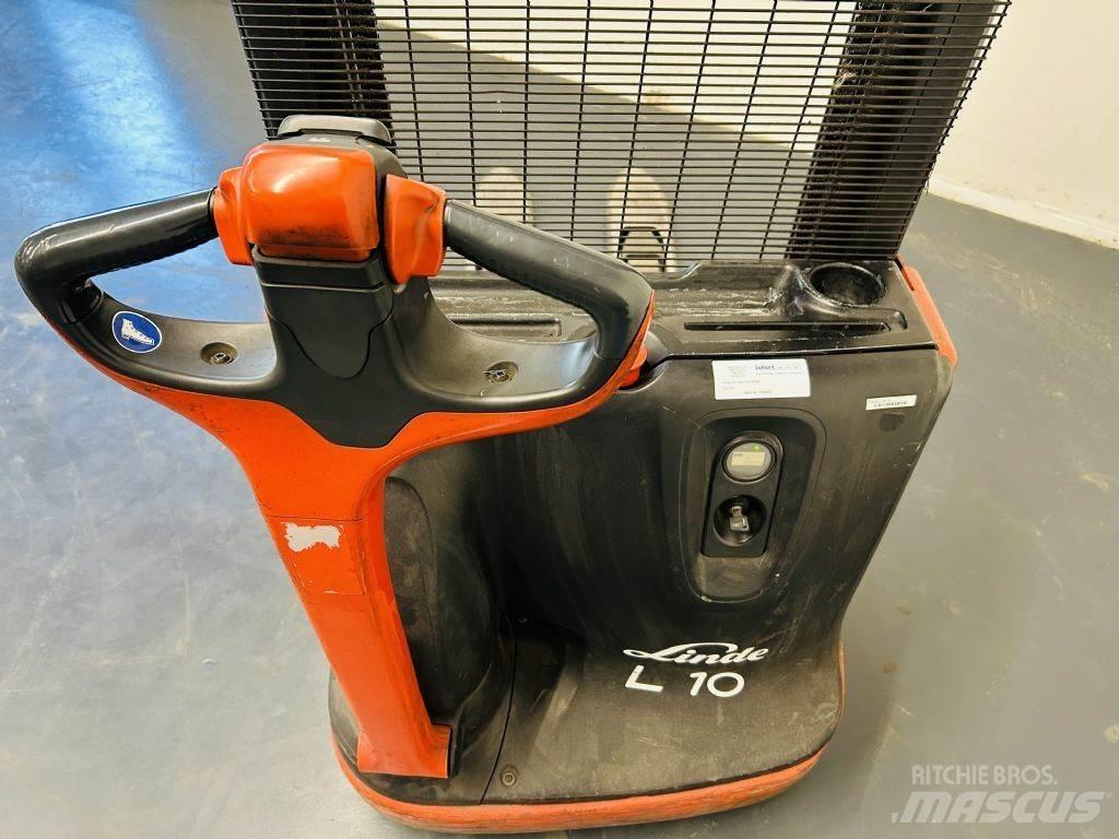 Linde L10 Yaya kumandali istif makinasi