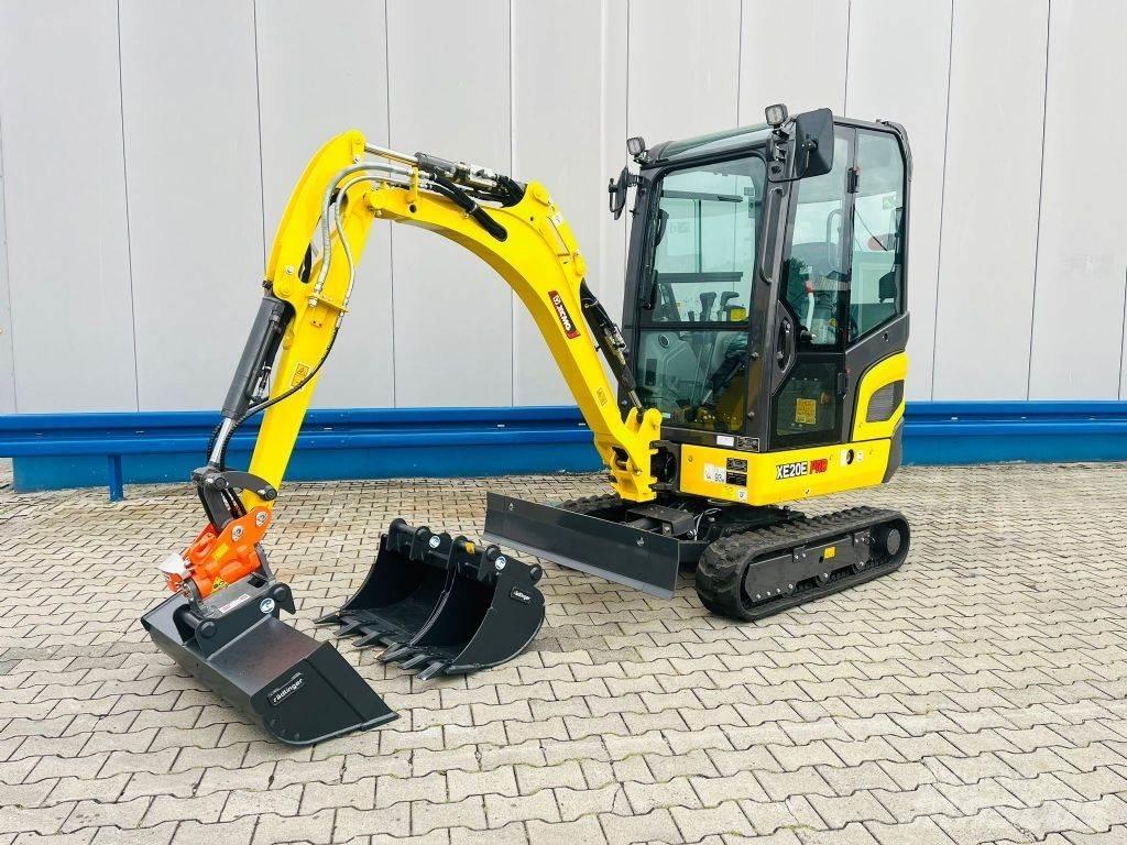 XCMG XE20E PRO Mini ekskavatörler, 7 tona dek