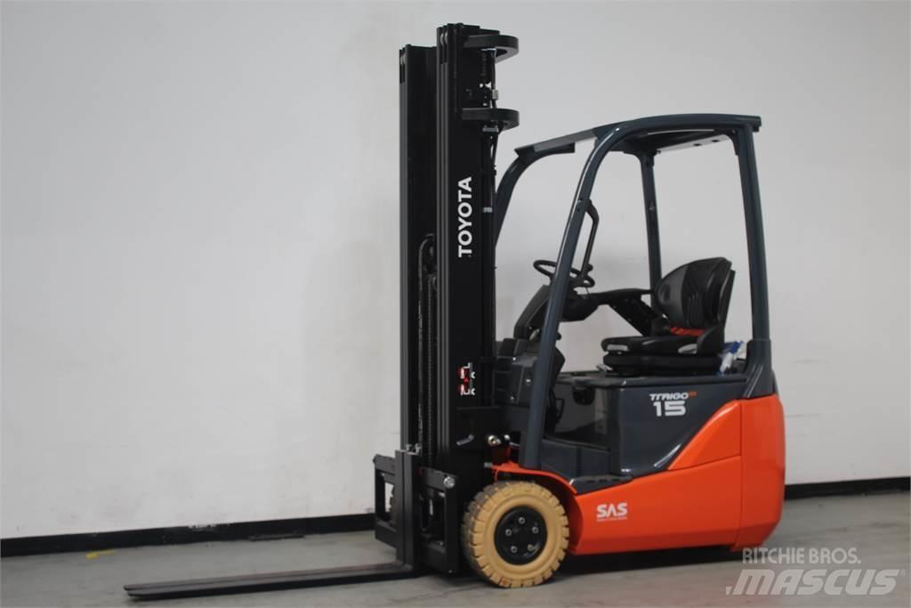 Toyota 8FBE15T Elektrikli forkliftler
