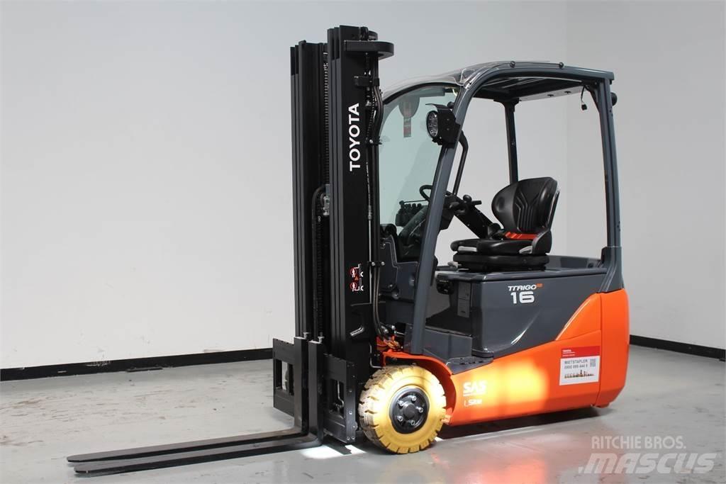 Toyota 8FBE16T Elektrikli forkliftler
