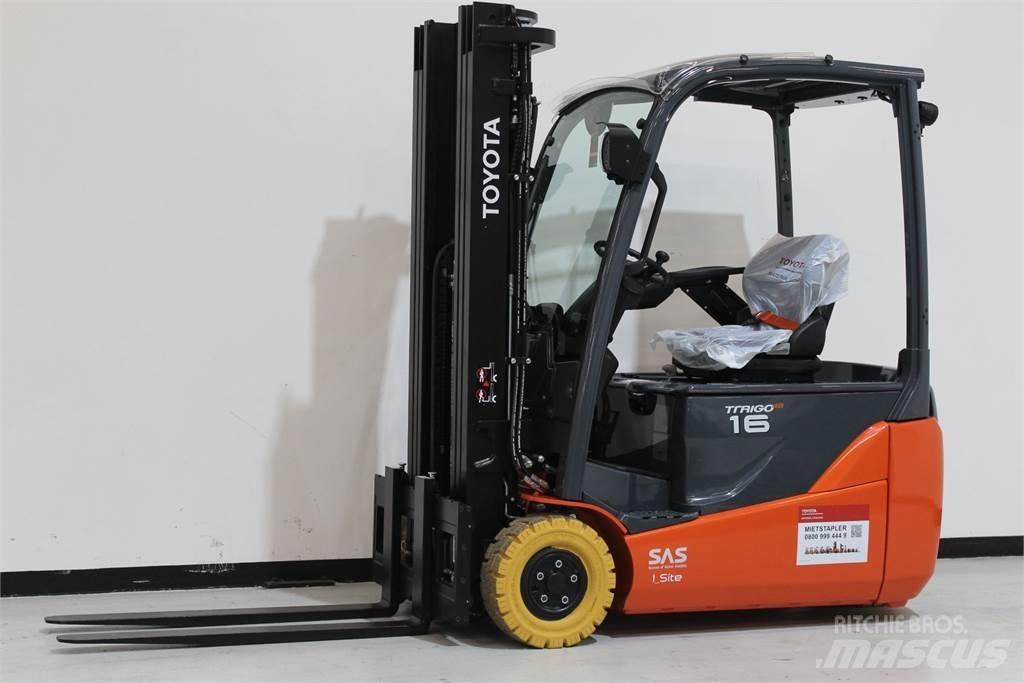 Toyota 8FBE16T Elektrikli forkliftler