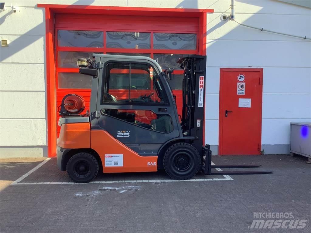 Toyota 8FGF25 LPG'li forkliftler