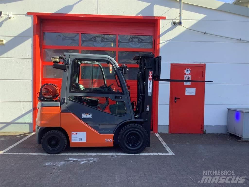 Toyota 8FGF25 LPG'li forkliftler