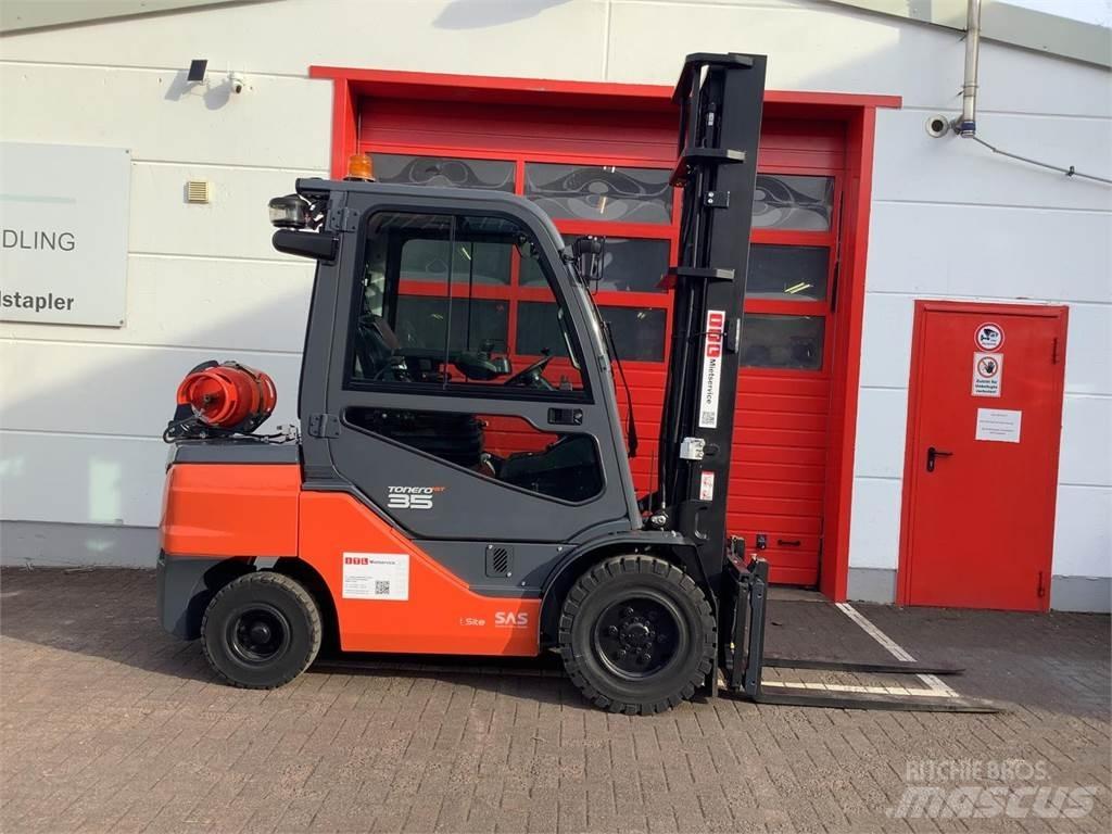 Toyota 8FGJ35F LPG'li forkliftler