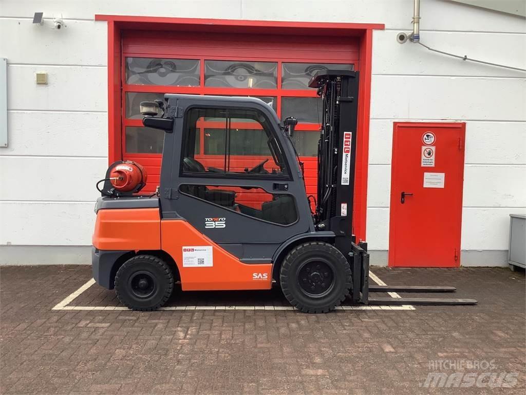 Toyota 8FGJF35 LPG'li forkliftler