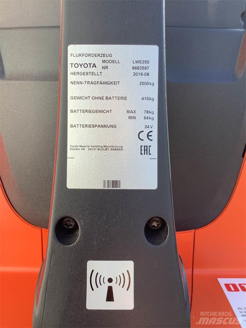 Toyota LWE250 Düsük seviye kaldirici