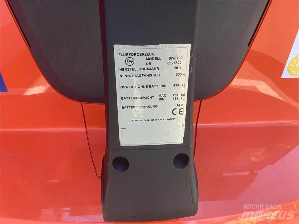Toyota SWE100 Yaya kumandali istif makinasi