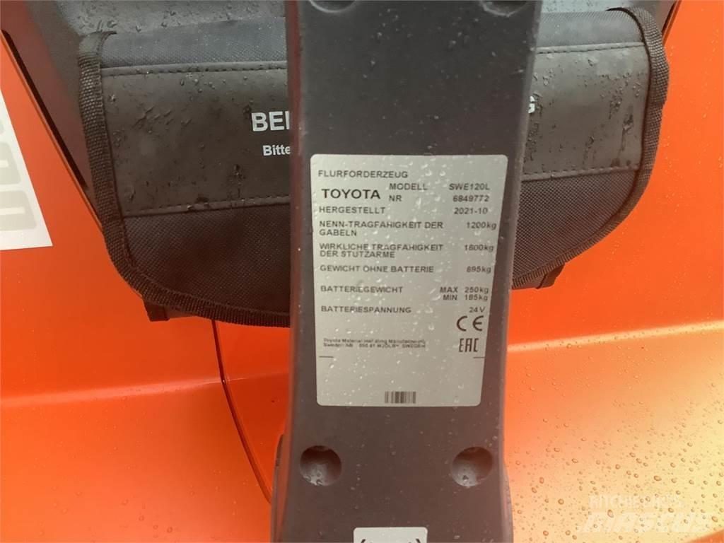 Toyota SWE120L Yaya kumandali istif makinasi