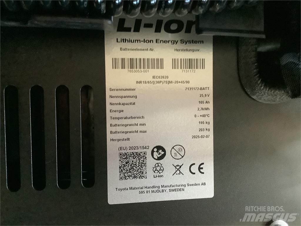Toyota SWE120L Yaya kumandali istif makinasi