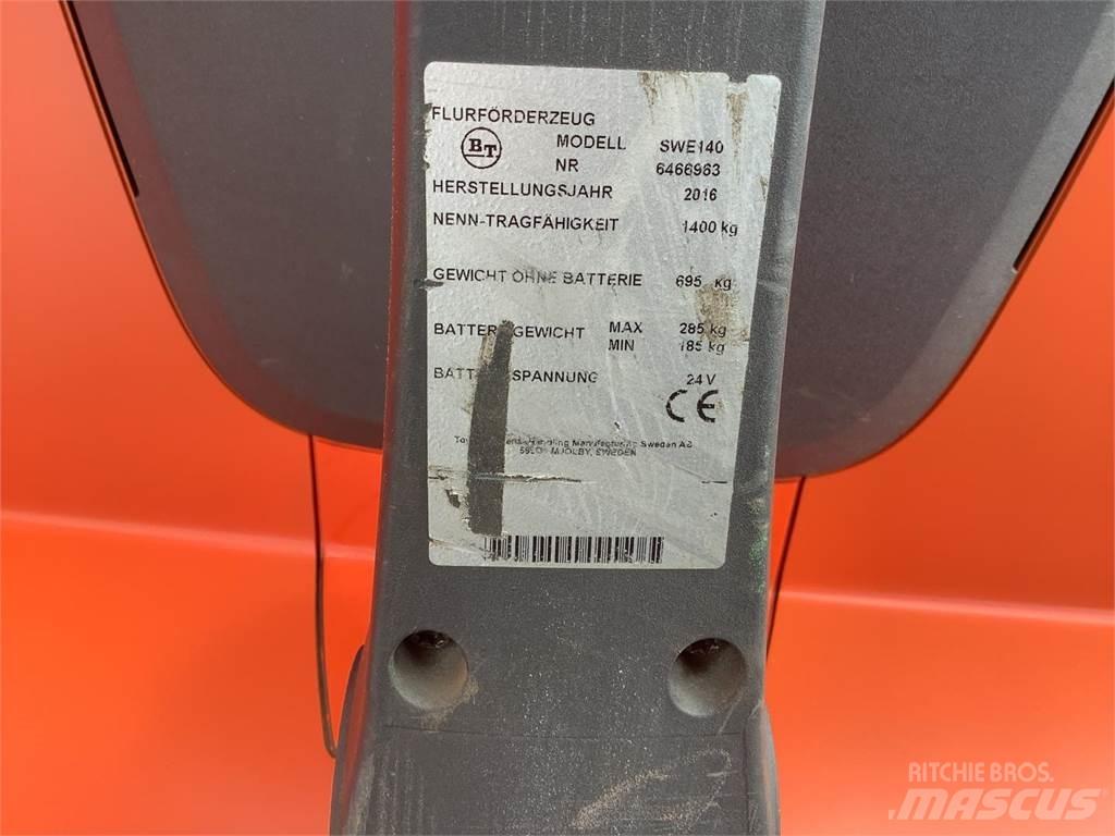 Toyota SWE140 Yaya kumandali istif makinasi