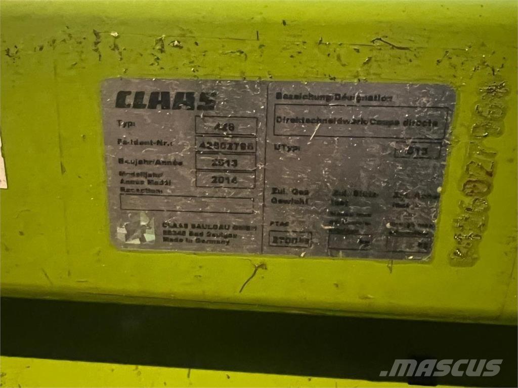 CLAAS DD520 Diger tarim makinalari