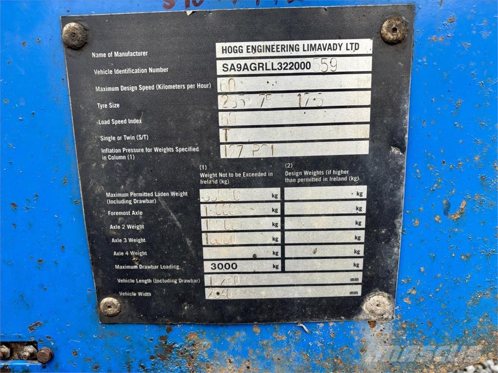 CLAAS HOGG 33 TON Genel amaçli römorklar