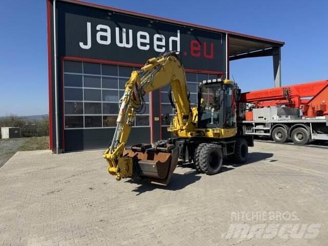 Komatsu PW98 MR10 Lastik tekerli ekskavatörler