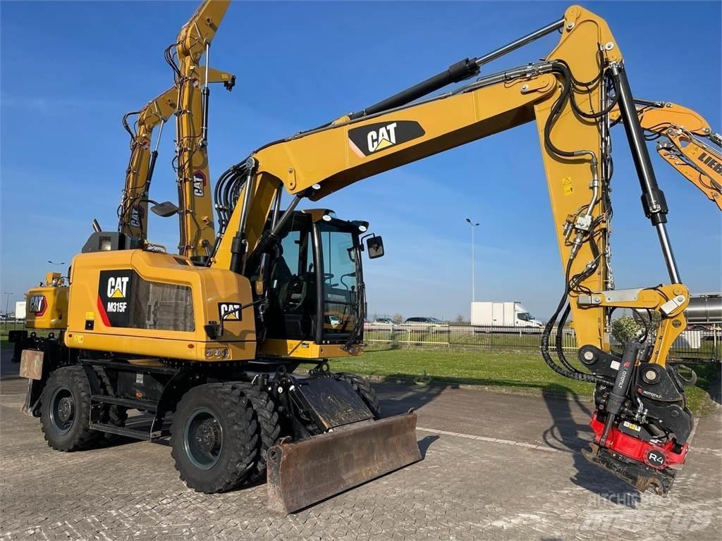 CAT M315F Lastik tekerli ekskavatörler