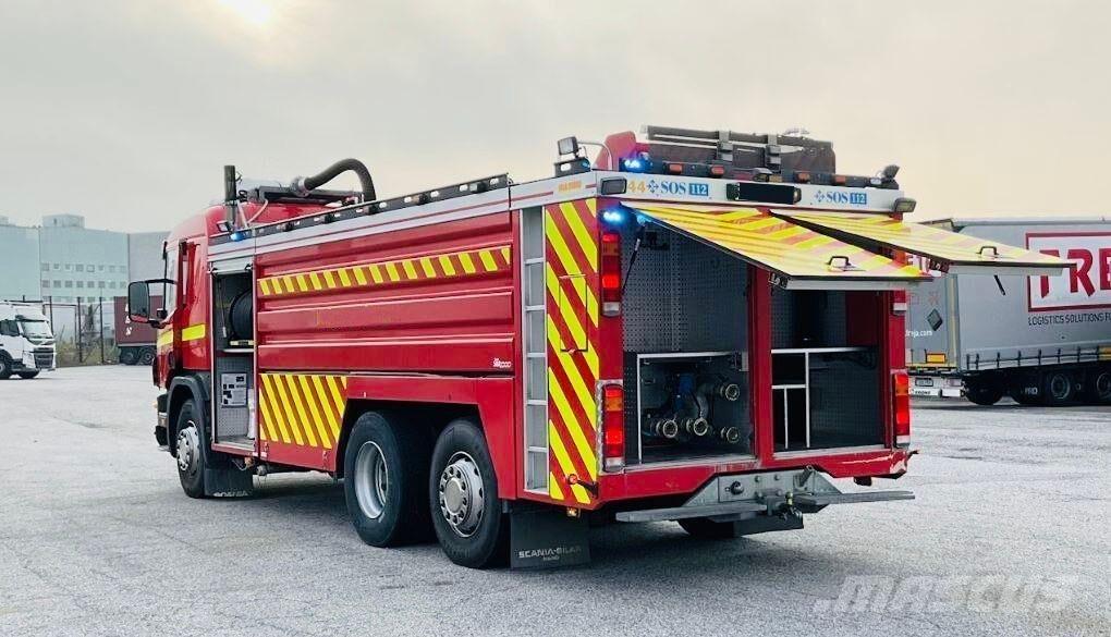 Scania 124L Itfaiye araçlari