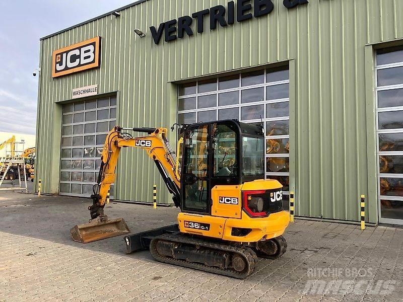 JCB 36C-1 Paletli ekskavatörler