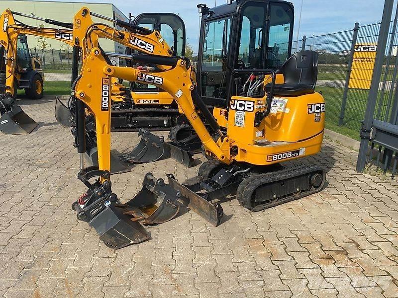 JCB 8008 Paletli ekskavatörler