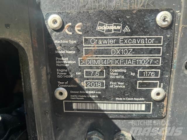 Doosan DX10Z Midi ekskavatörler 7 - 12 t