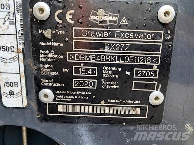 Doosan DX27Z Diger
