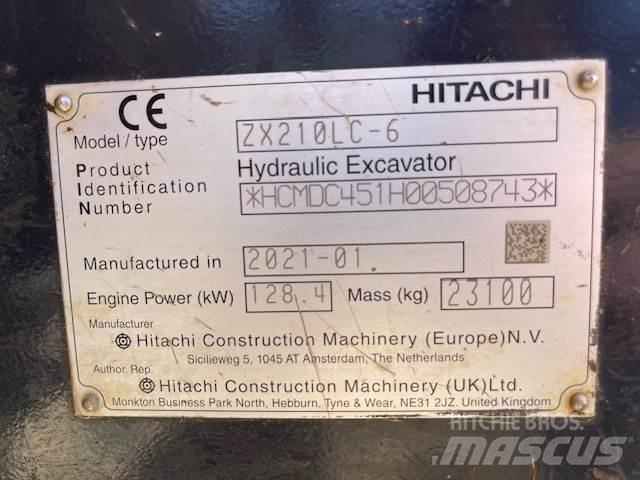 Hitachi ZX210LC-6 Paletli ekskavatörler