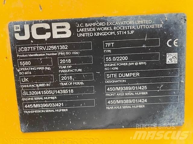 JCB 7T-1 Belden kirma kamyonlar