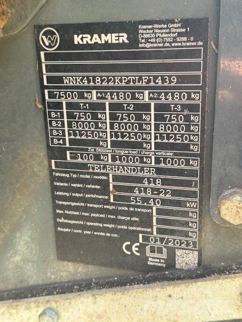 Kramer KT276 Teleskopik yükleyiciler