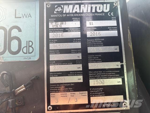 Manitou MT932 Teleskopik yükleyiciler