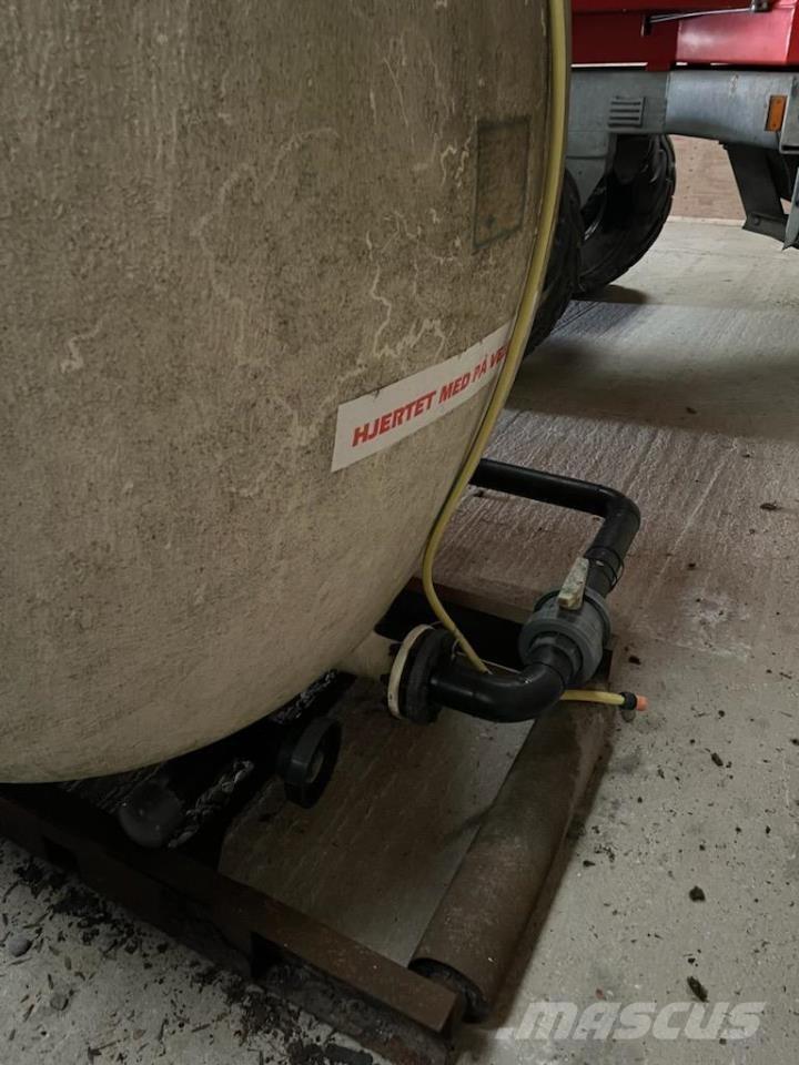  15.000 L vandtank Besleyici, ventilatör ve asansörler