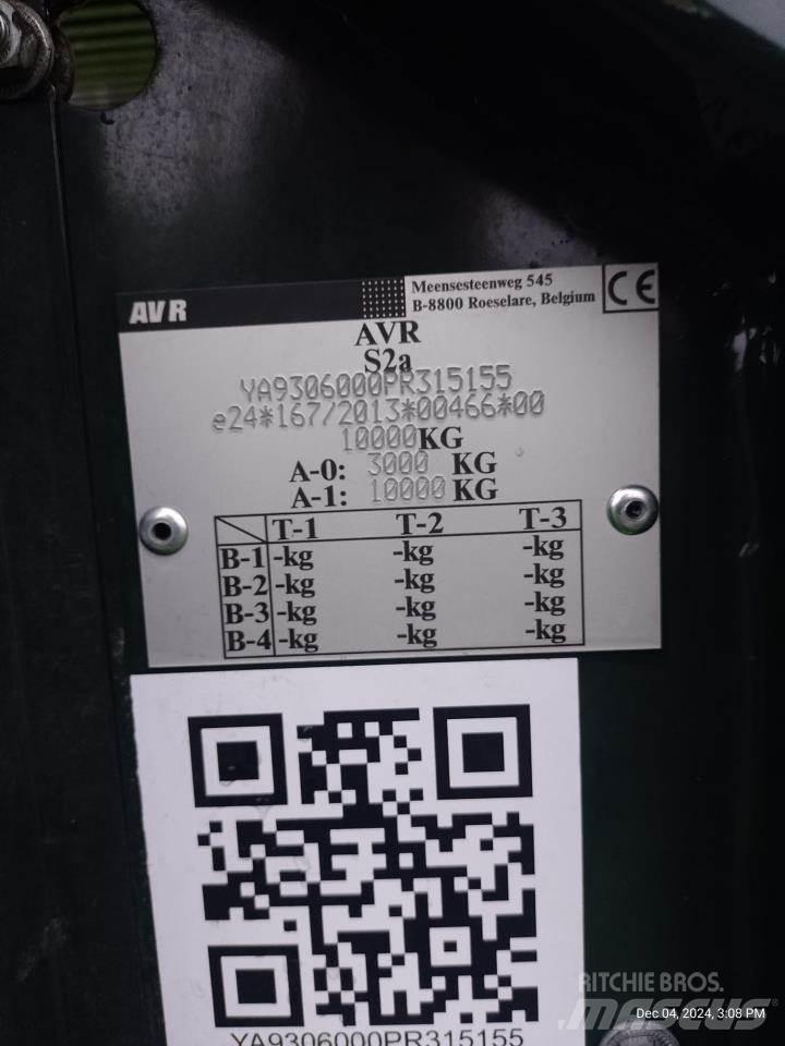 AVR SPIRIT 9200 Patates hasat makinalari