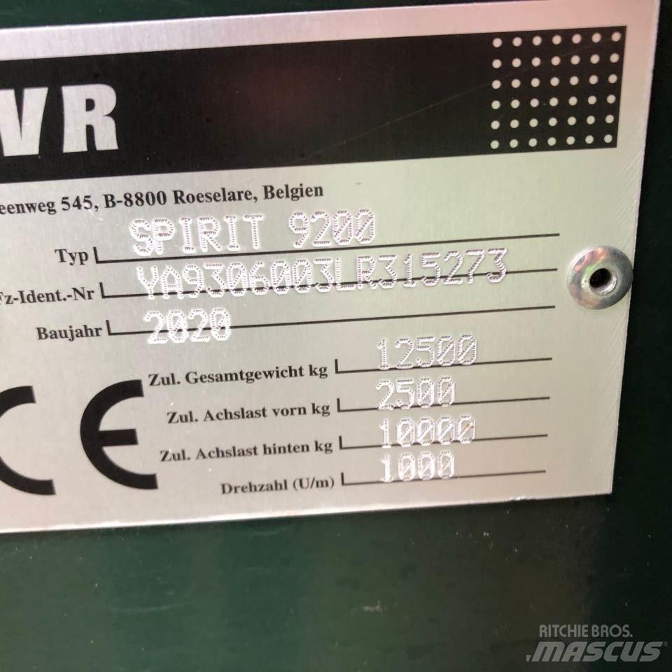 AVR SPIRIT 9200 Patates hasat makinalari