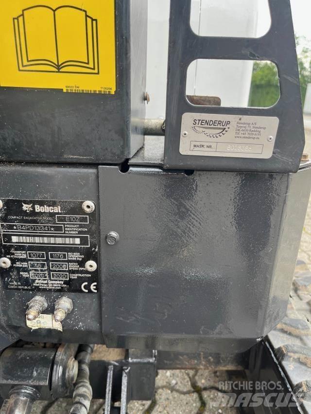 Bobcat E10 Mini ekskavatörler, 7 tona dek