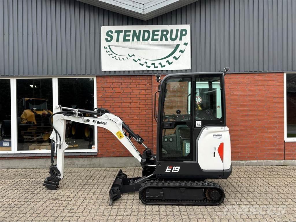 Bobcat E19 Mini ekskavatörler, 7 tona dek
