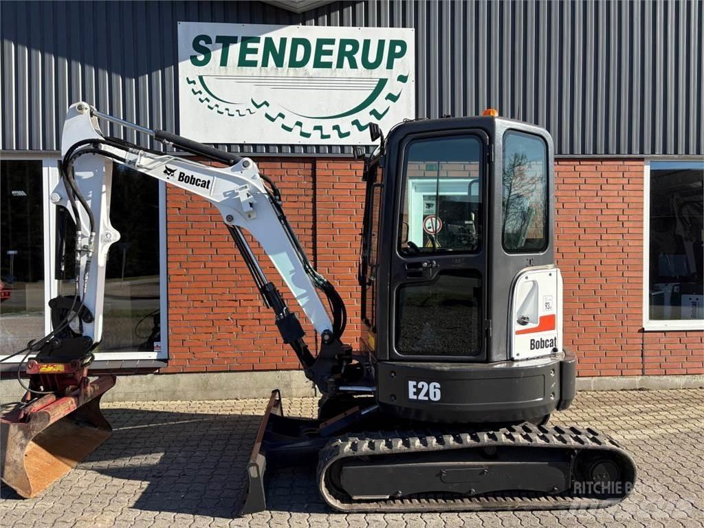 Bobcat E26 Mini yükleyiciler