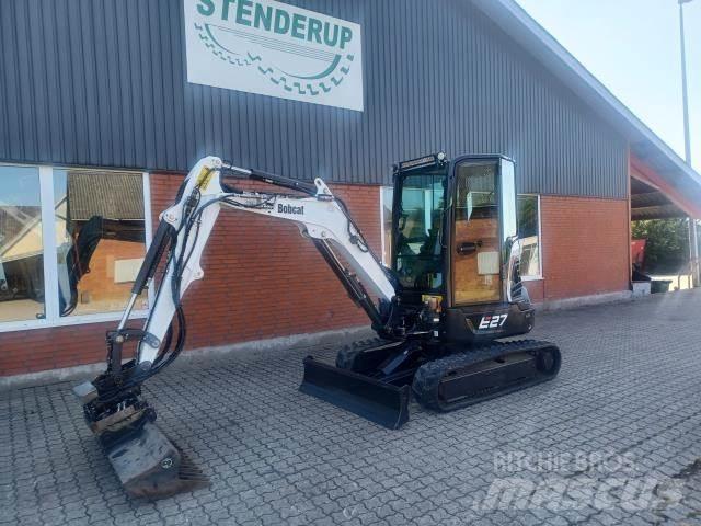 Bobcat E27 Mini ekskavatörler, 7 tona dek