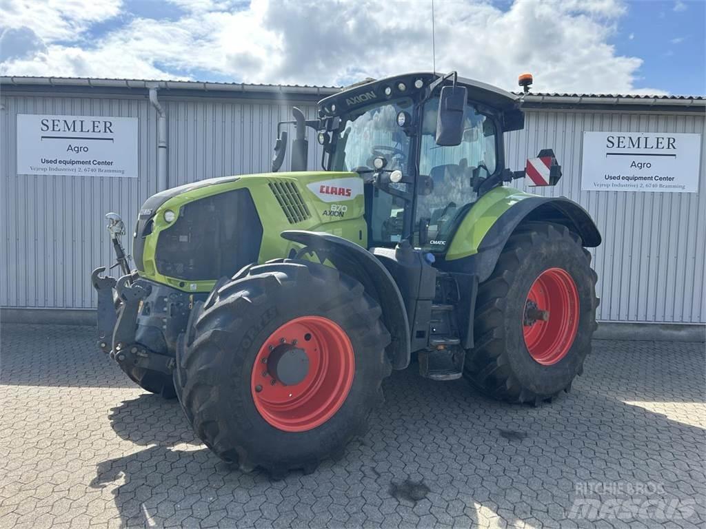 CLAAS AXION 870 Traktörler