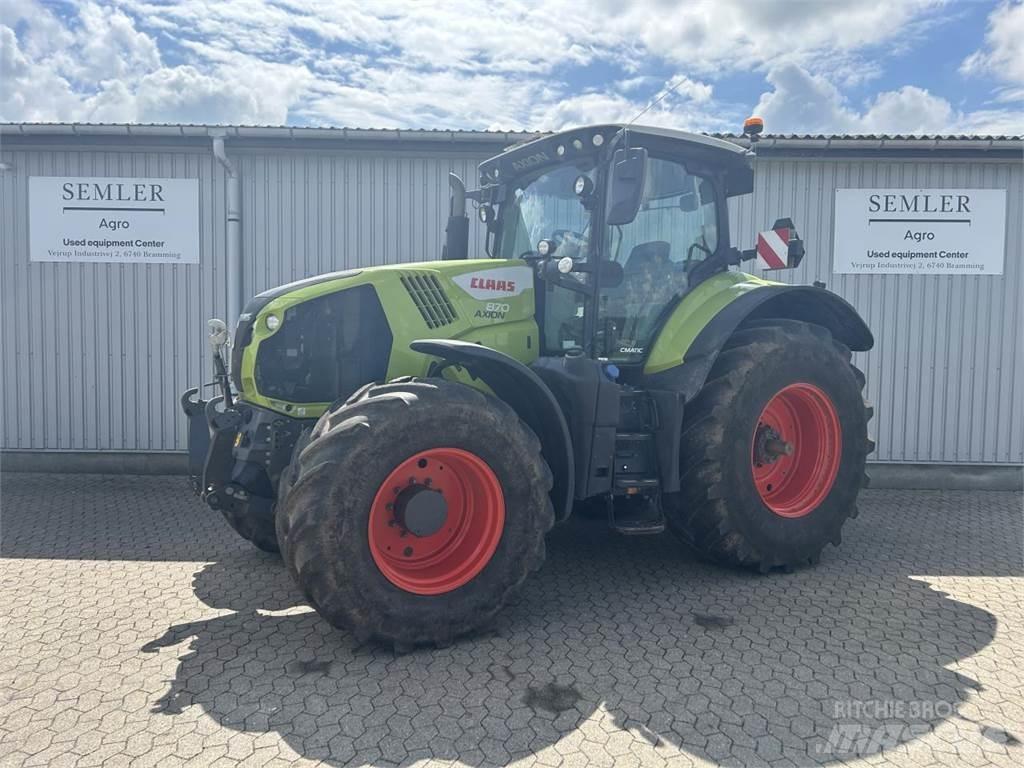 CLAAS AXION 870 Traktörler