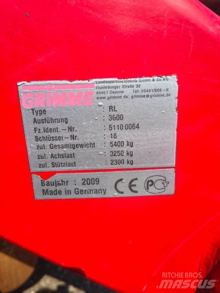 Grimme RL3000 Erken hasat kültivatörleri