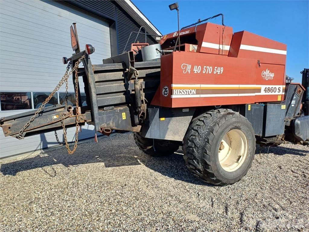Hesston 4860S Küp balya makinalari