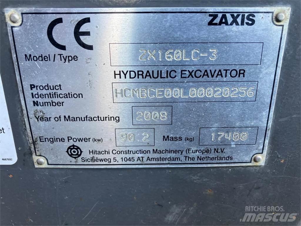 Hitachi ZX160-3 Paletli ekskavatörler