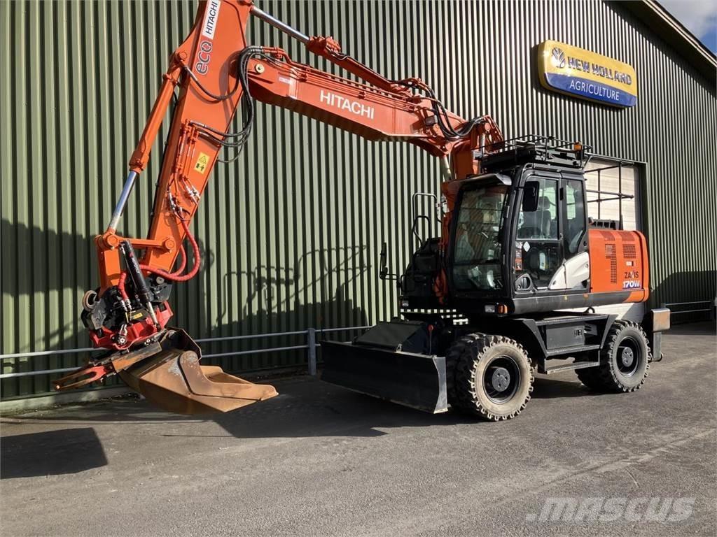 Hitachi ZX170W-6 Lastik tekerli ekskavatörler
