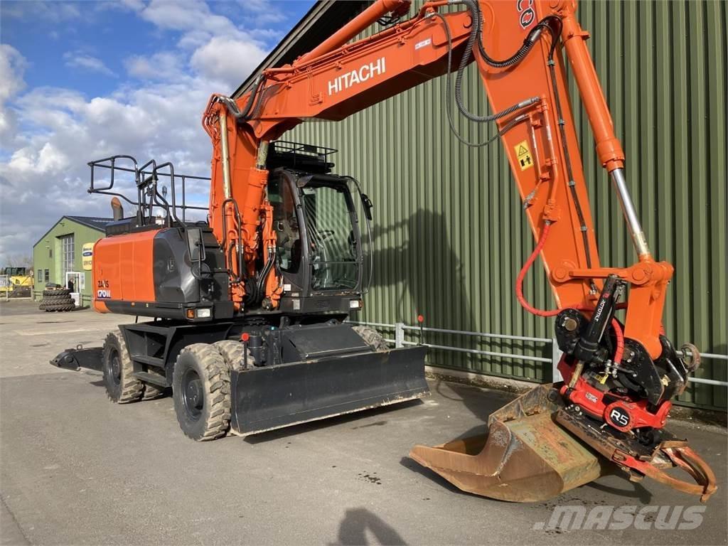 Hitachi ZX170W-6 Lastik tekerli ekskavatörler