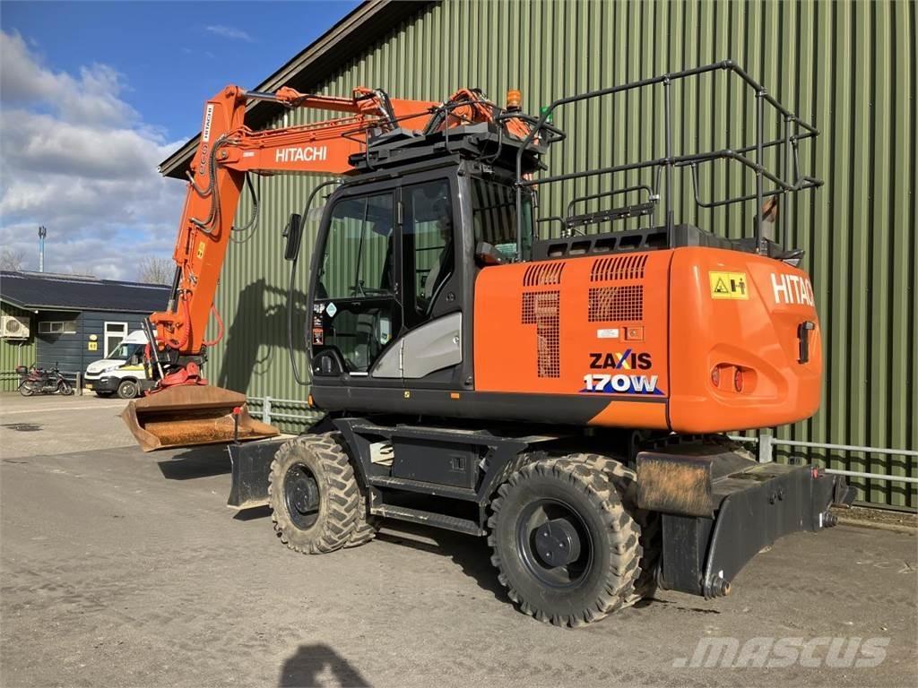 Hitachi ZX170W-6 Lastik tekerli ekskavatörler