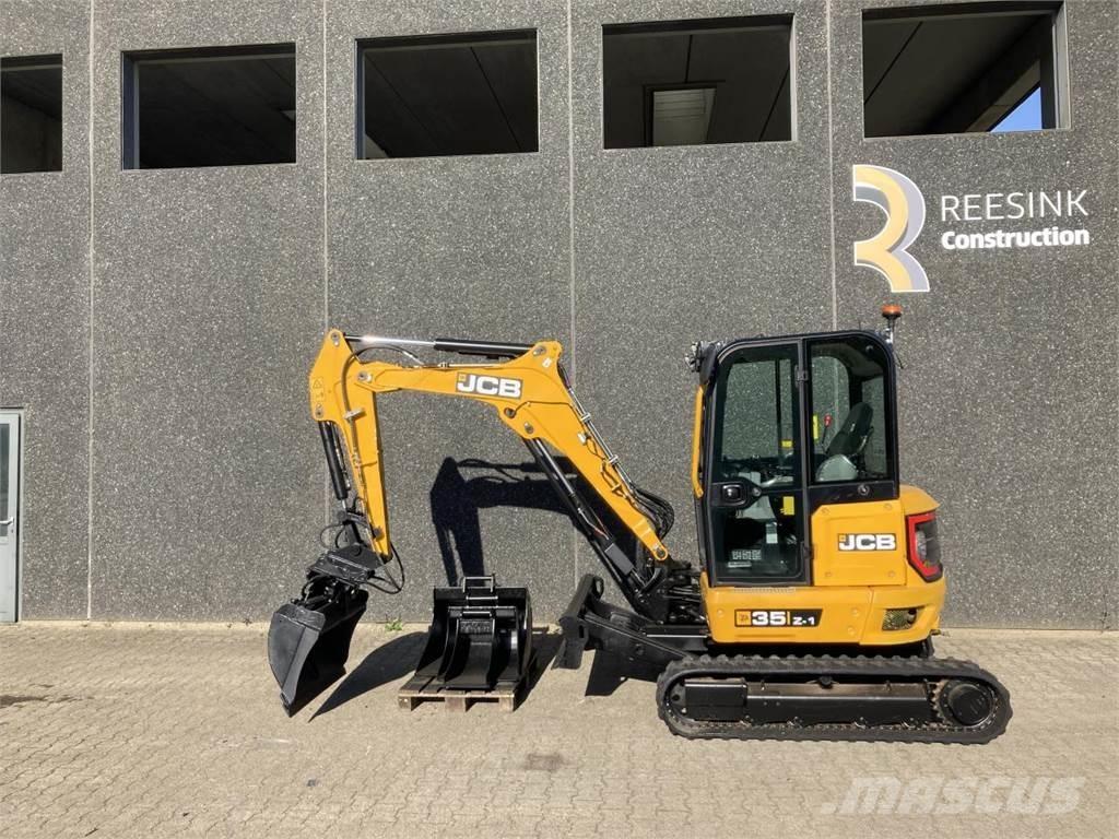 JCB 35Z-1 Mini ekskavatörler, 7 tona dek