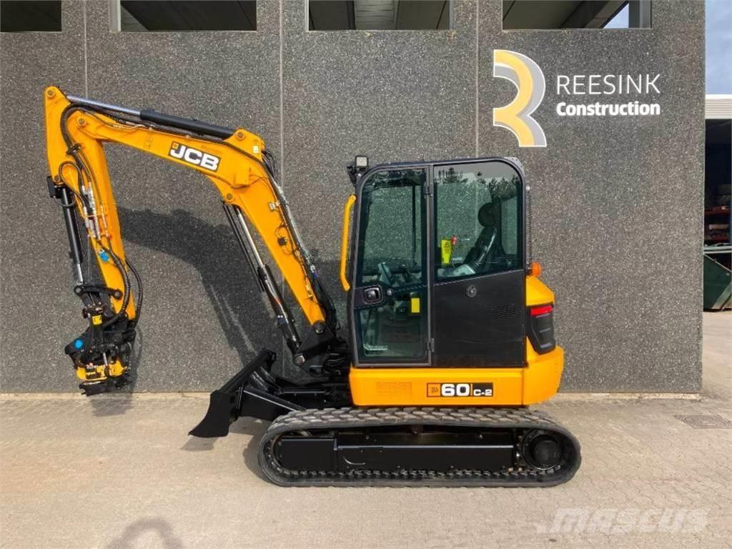 JCB 60C-2 Mini ekskavatörler, 7 tona dek